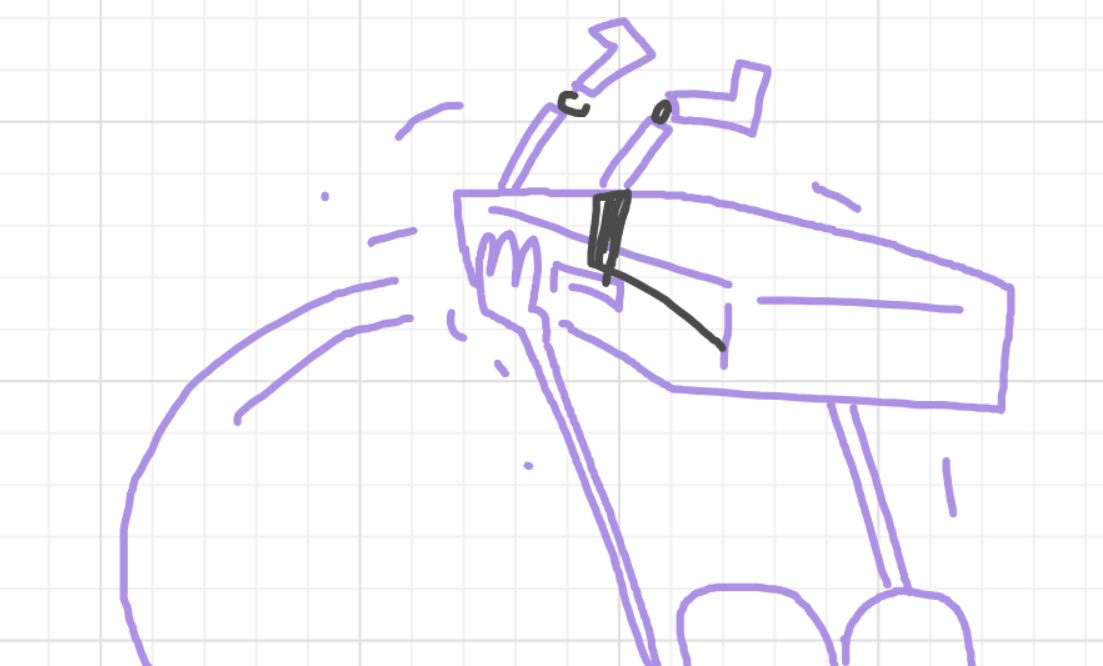 A panel from I've Been Everywhere, Man, episode nine of the Board Boards object show by Furretwalk/WalkingFurret.